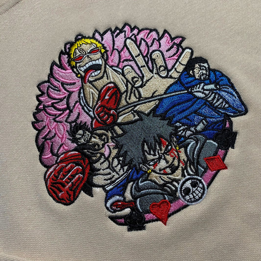 LIMITED One Piece Masterpiece EMBROIDERED HOODIE