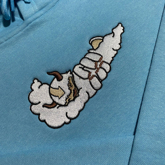 LIMITED AVATAR LAST AIR BENDER APPA CLOUDS X EMBROIDERED ANIME HOODIE