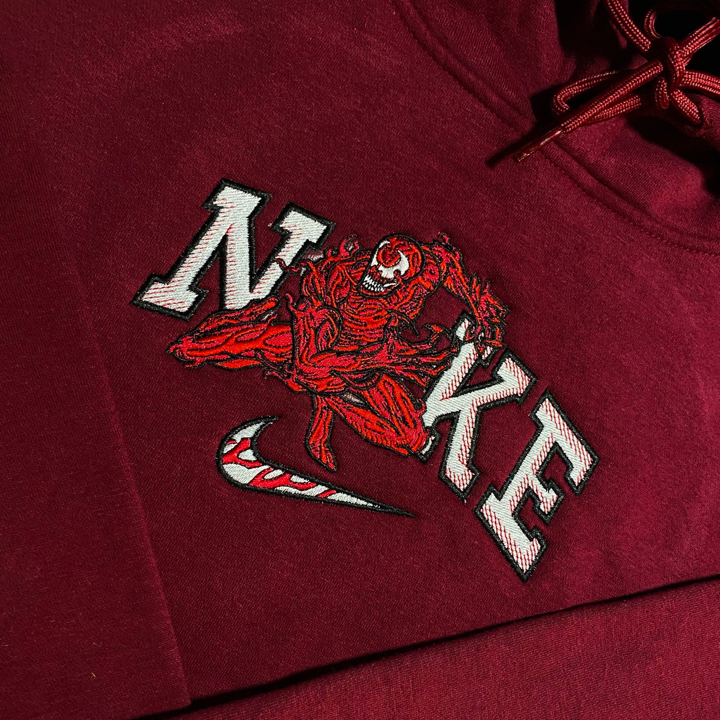 LIMITED Carnage X EMBROIDERED GYM HOODIE