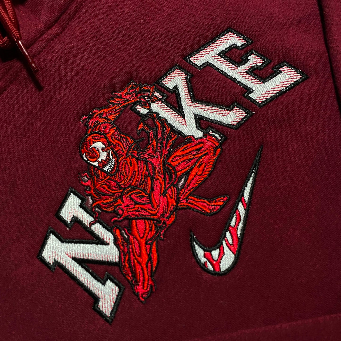 LIMITED Carnage X EMBROIDERED GYM HOODIE