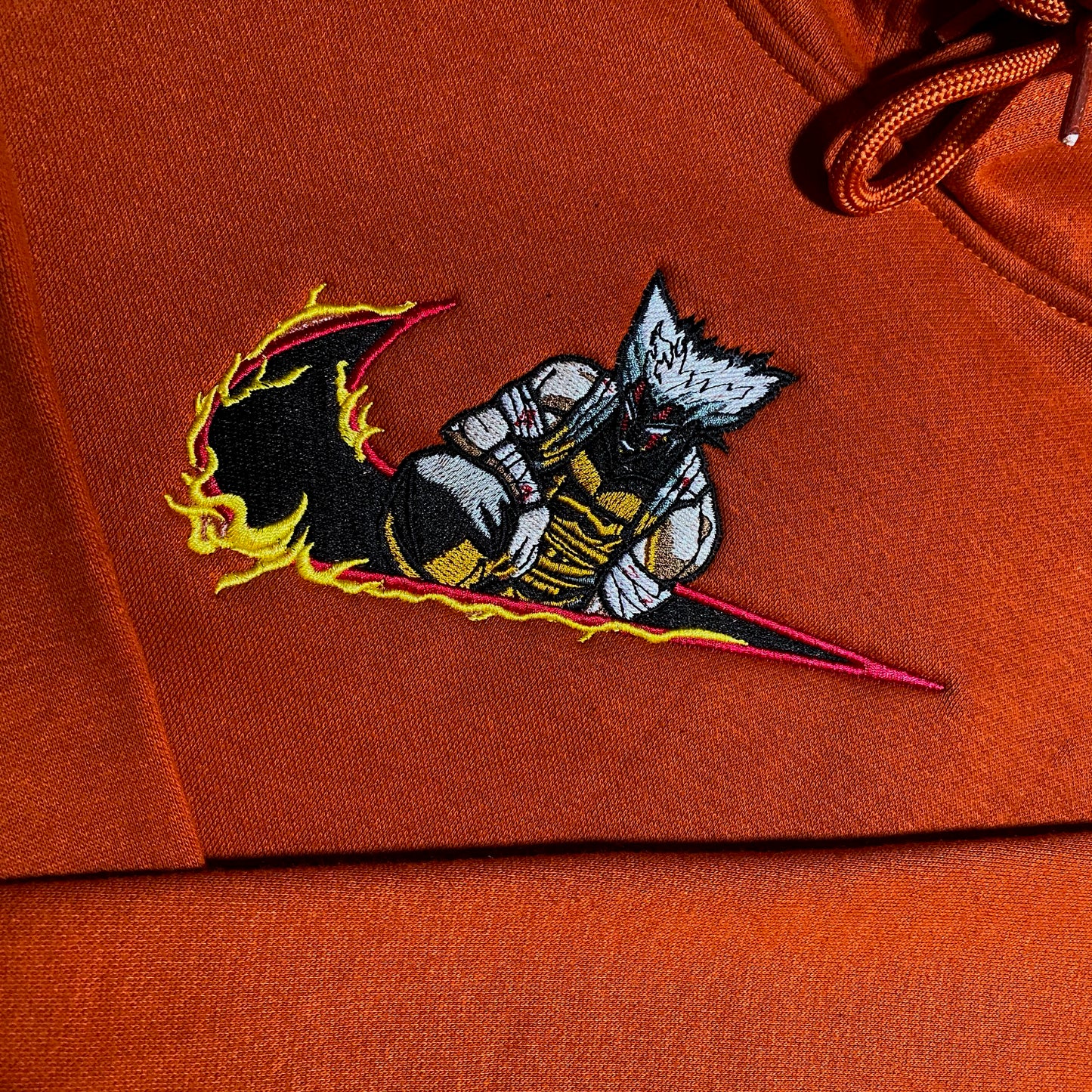 LIMITED One Punch Man X Garou EMBROIDERED HOODIE