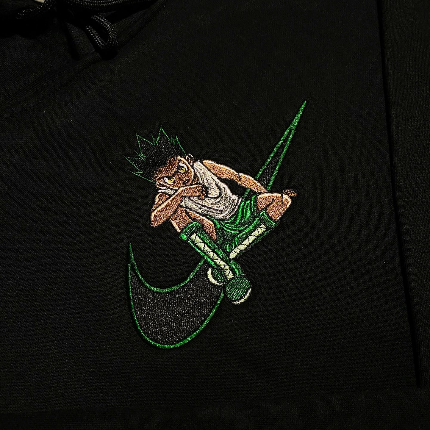 LIMITED Hunter X Hunter Gon Freeccs EMBROIDERED HOODIE