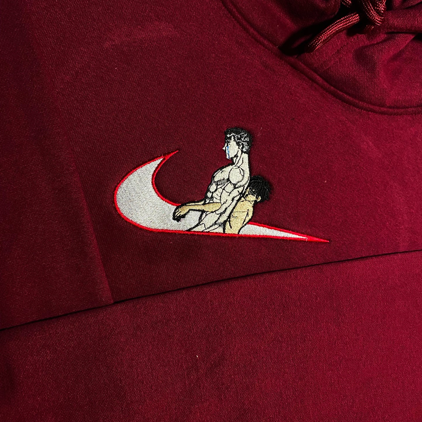 LIMITED Berserk and Casca Gyat EMBROIDERED GYM HOODIE