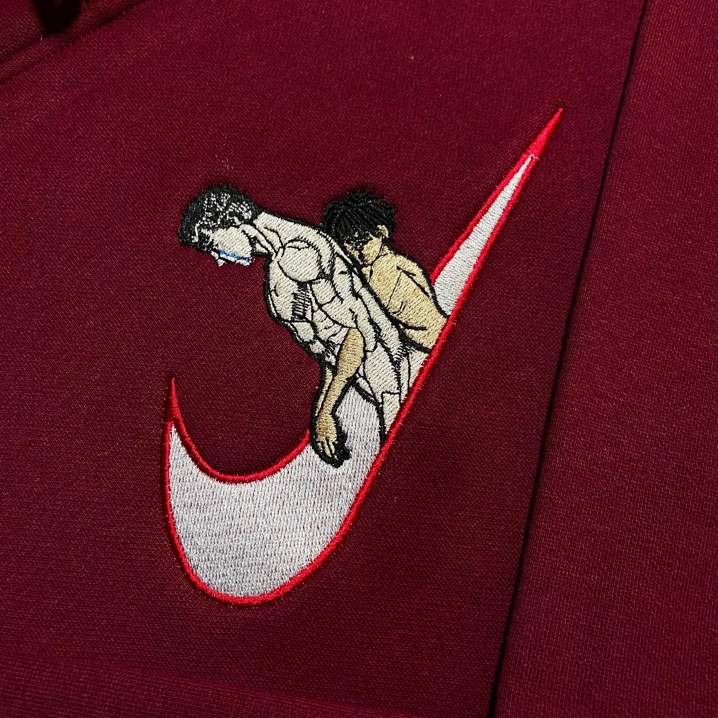 LIMITED Berserk and Casca Gyat EMBROIDERED GYM HOODIE