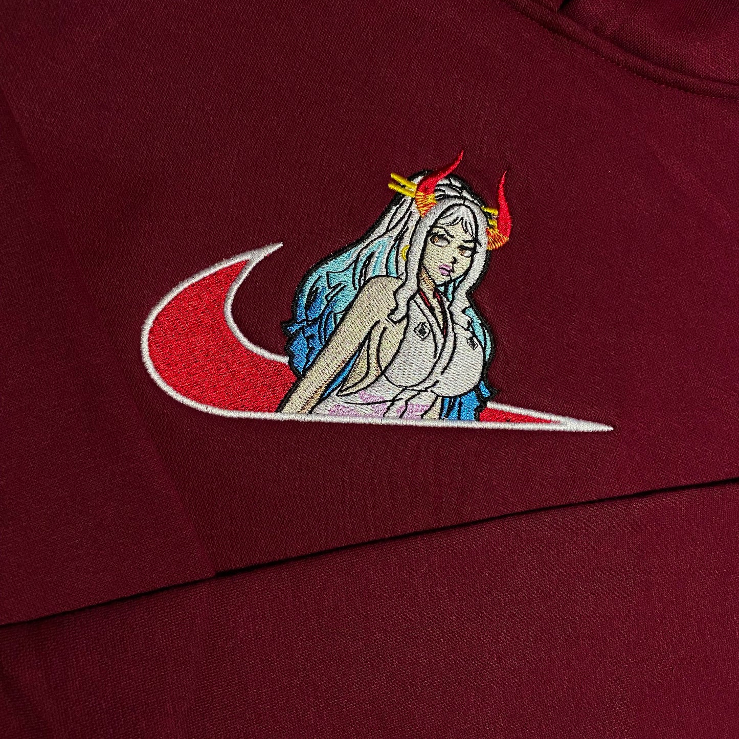 LIMITED Yamato Gyat EMBROIDERED GYM HOODIE