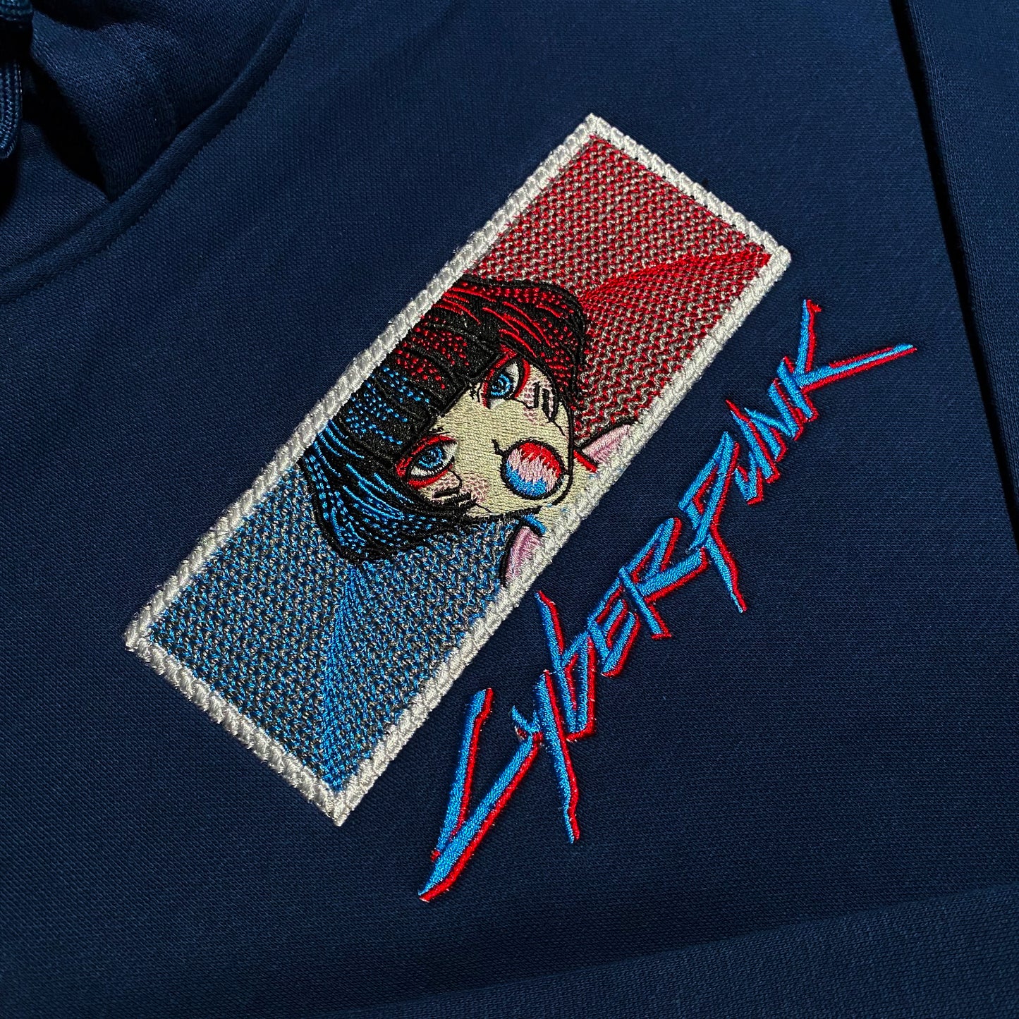 LIMITED Cyber Punk EMBROIDERED HOODIE