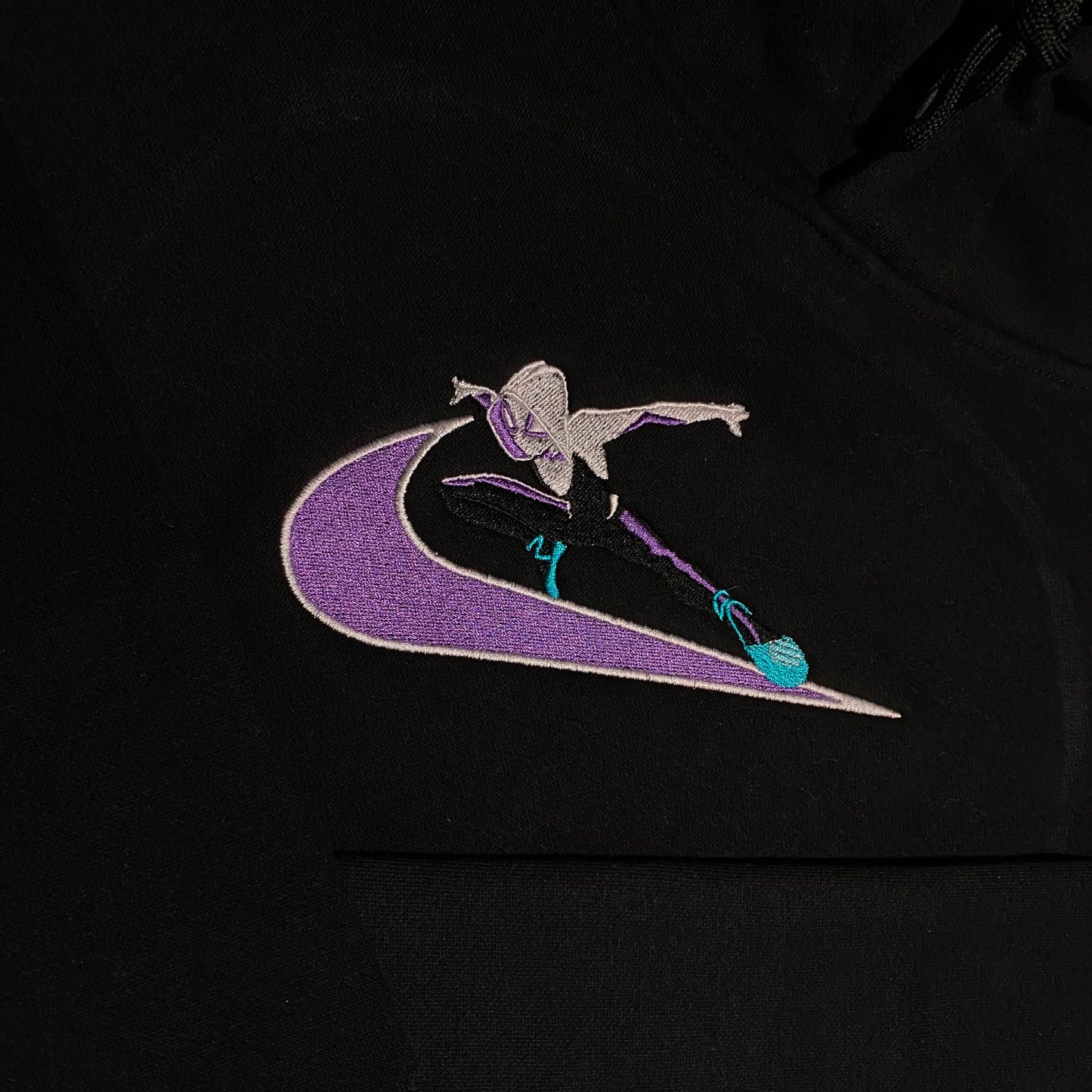 LIMITED Spider Gwen EMBROIDERED GYM HOODIE