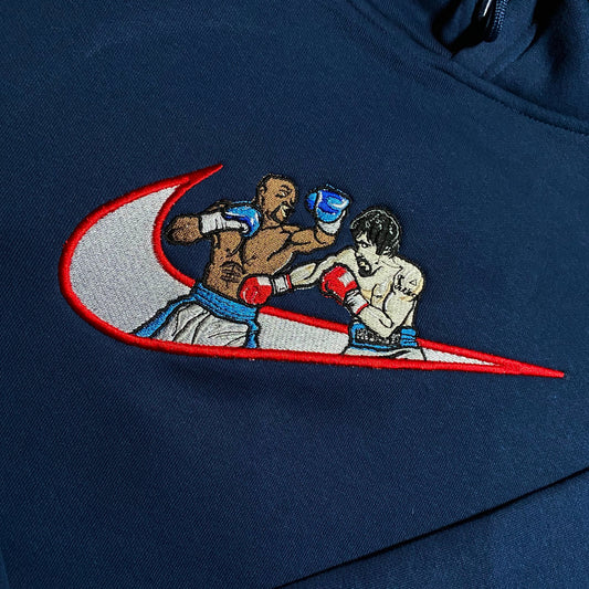 LIMITED Money Mayweather Vs Manny EMBROIDERED HOODIE