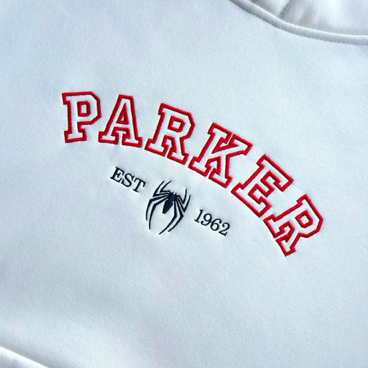 Spider-Man Peter Parker Embroidered Sweatshirt/Crewneck