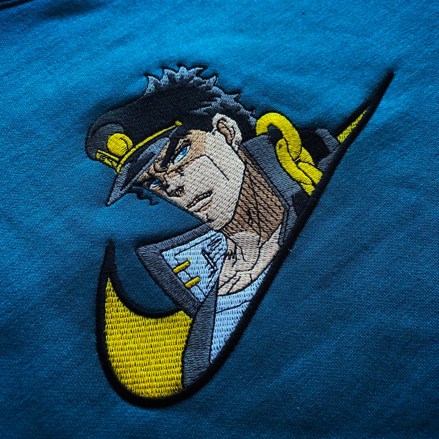 LIMITED JoJo Jotaro Kujo EMBROIDERED HOODIE