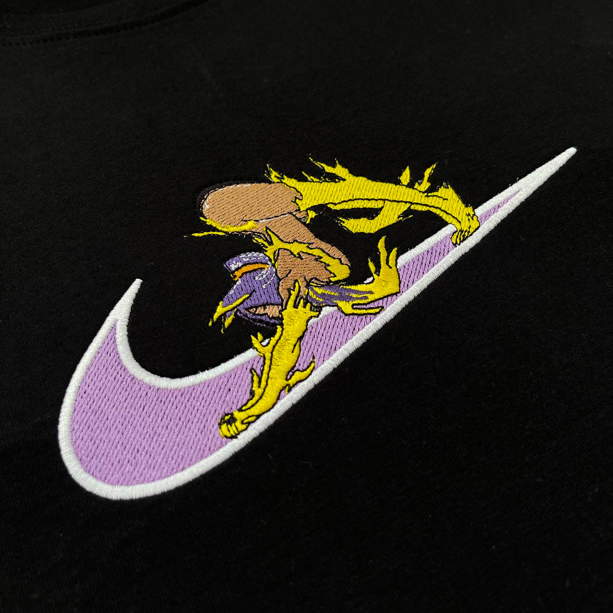 LIMITED Yoruichi Gyat EMBROIDERED ANIME HOODIE