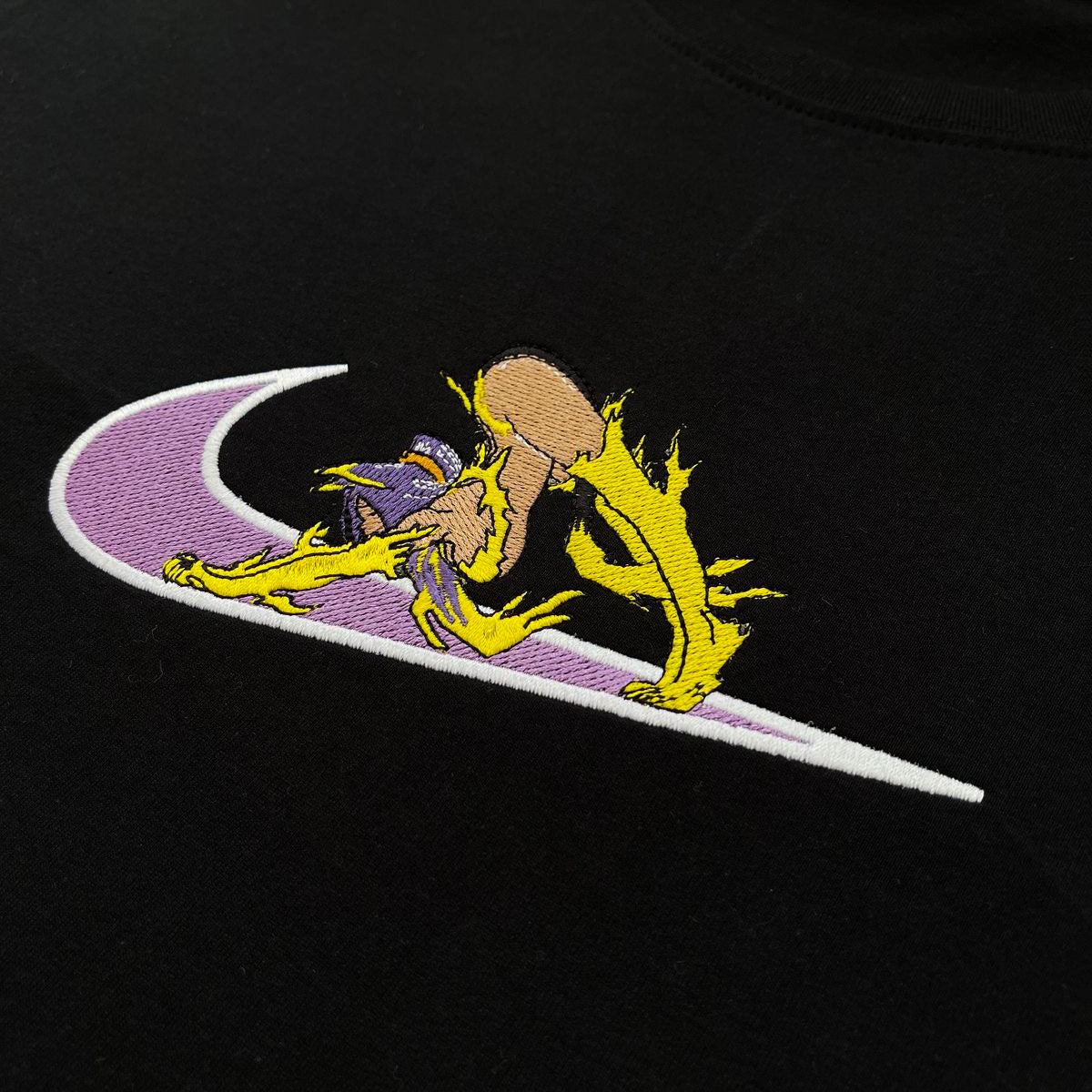 LIMITED Yoruichi Gyat EMBROIDERED ANIME HOODIE