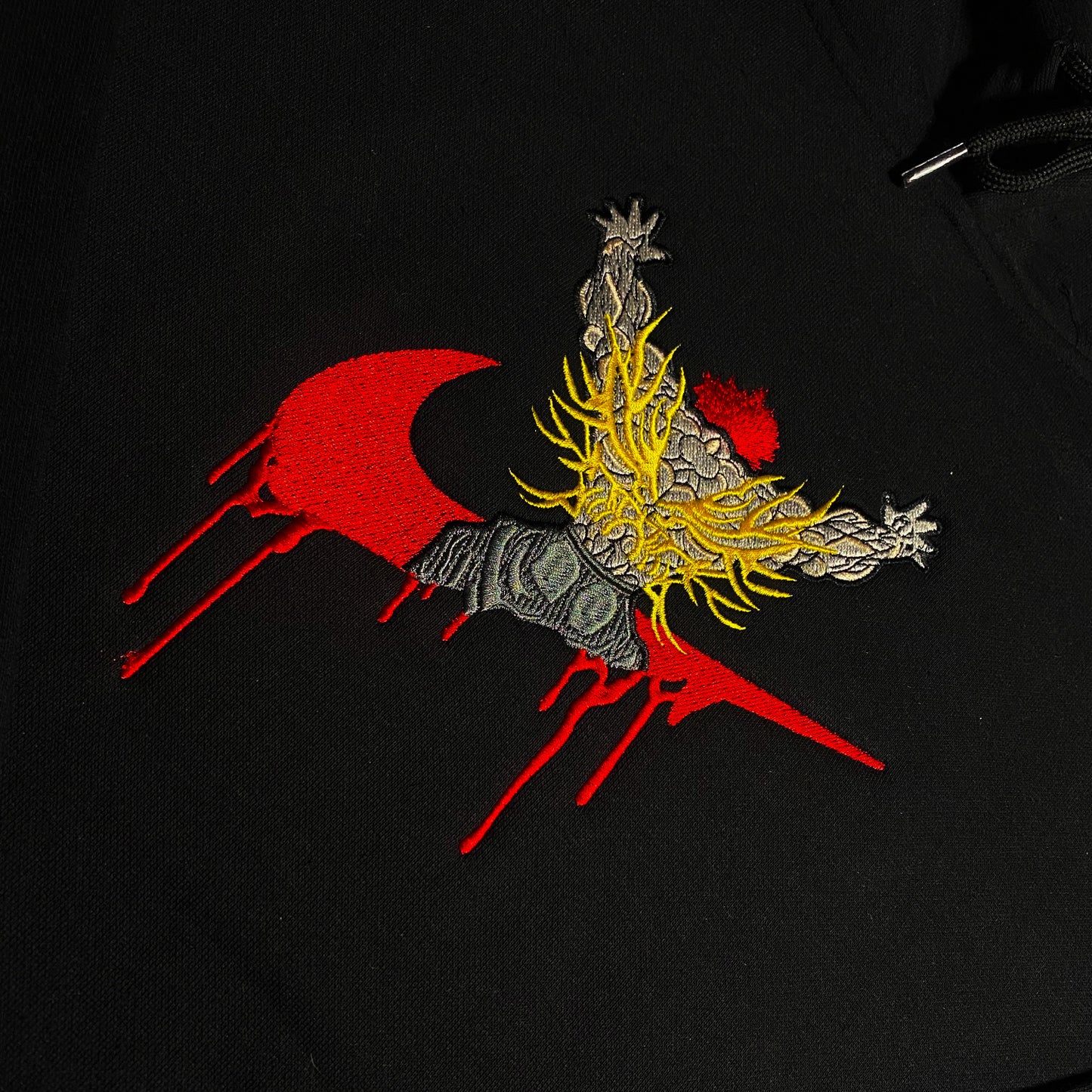 LIMITED Demon Back Yujiro Hanma EMBROIDERED Gym HOODIE