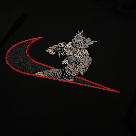 LIMITED One Punch Man X Garou EMBROIDERED HOODIE