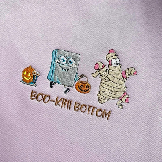 LIMITED Boo-Kini-Bottom EMBROIDERED GYM HOODIE