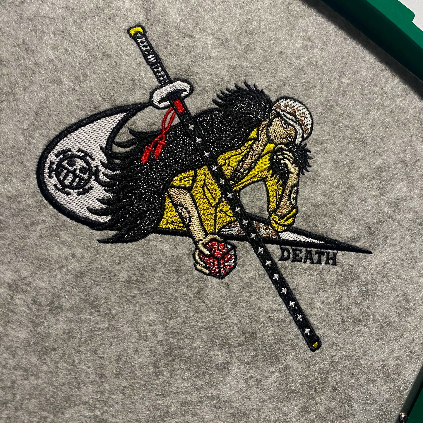 LIMITED Law Death EMBROIDERED GYM HOODIE