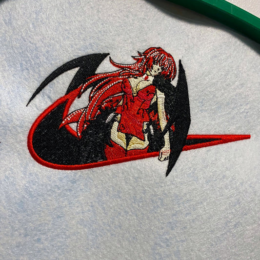 LIMITED Highschool DxD Rias Gremory Gyat Embroidered T-Shirt