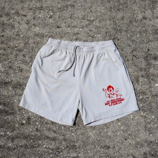 LIMITED Body Improvement Club Embroidered GYM SHORTS