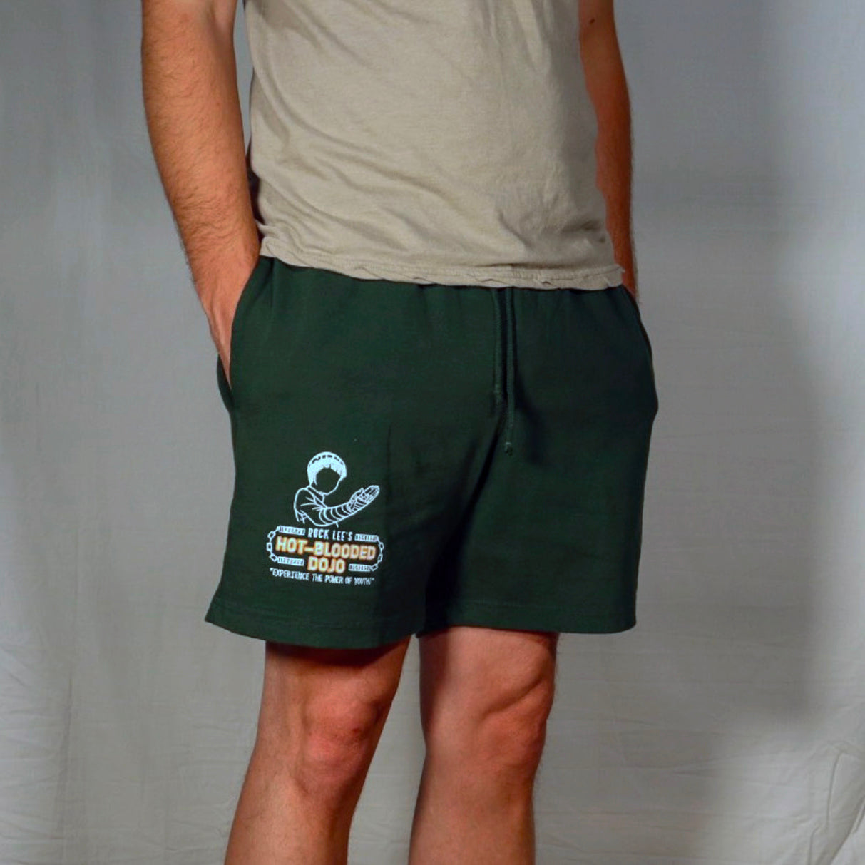 LIMITED Rock Lee Embroidered GYM SHORTS