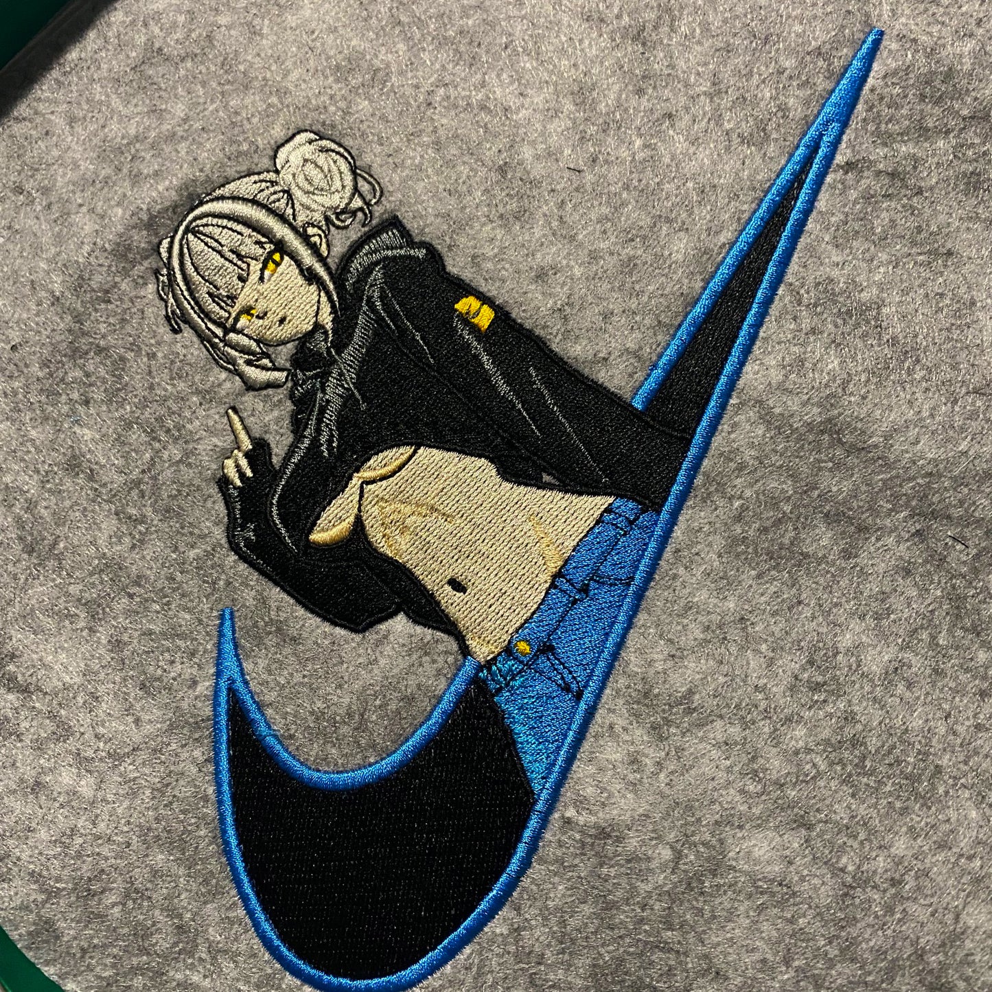 LIMITED Himiko Toga Gyat EMBROIDERED GYM HOODIE