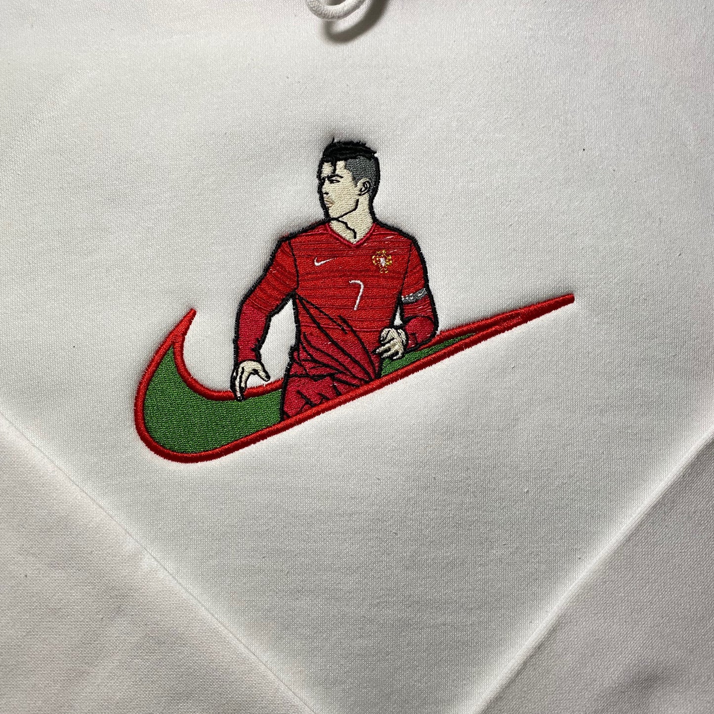 LIMITED CR7 EMBROIDERED SOCCER HOODIE