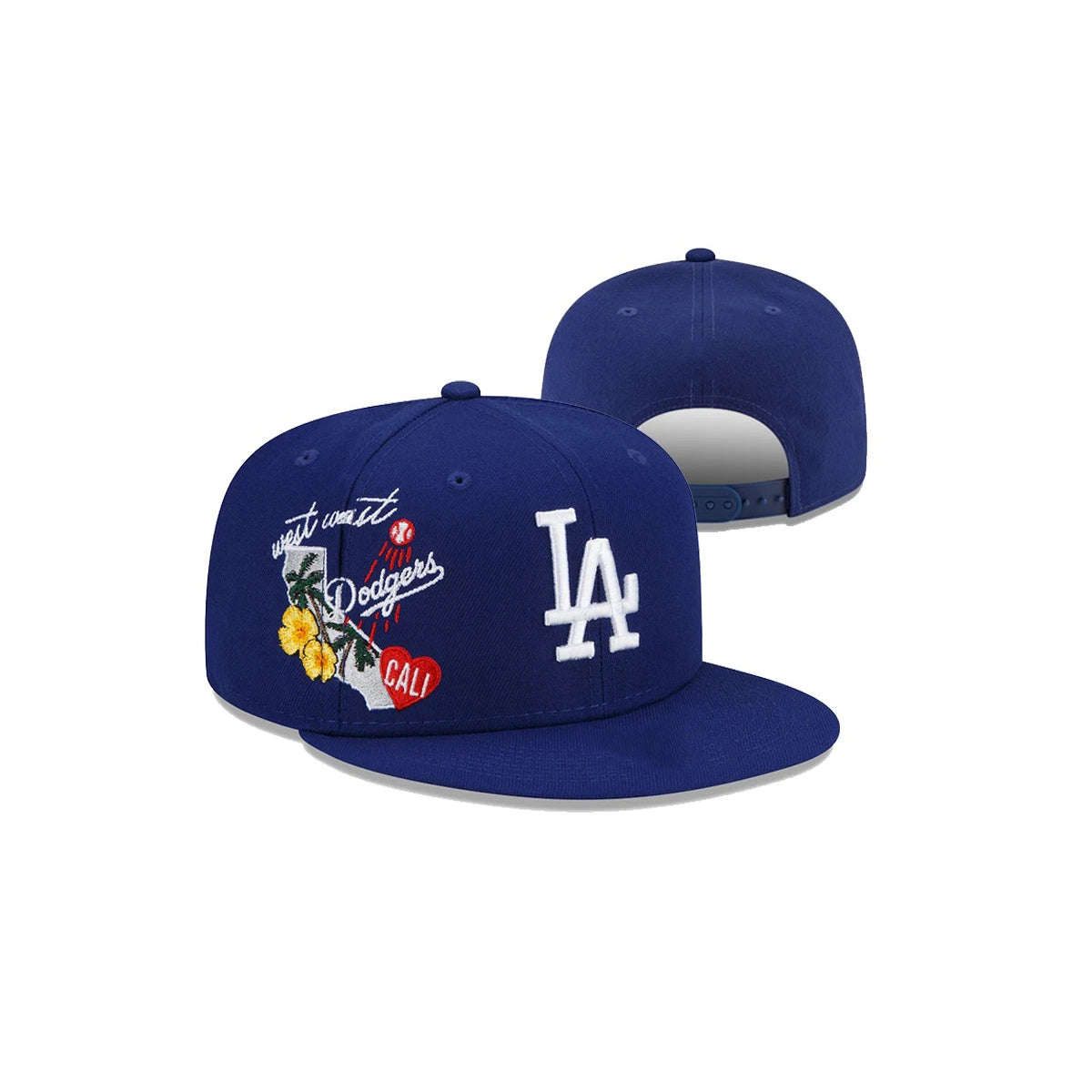 New Era Dodgers Custom Snap Back Baseball Cap