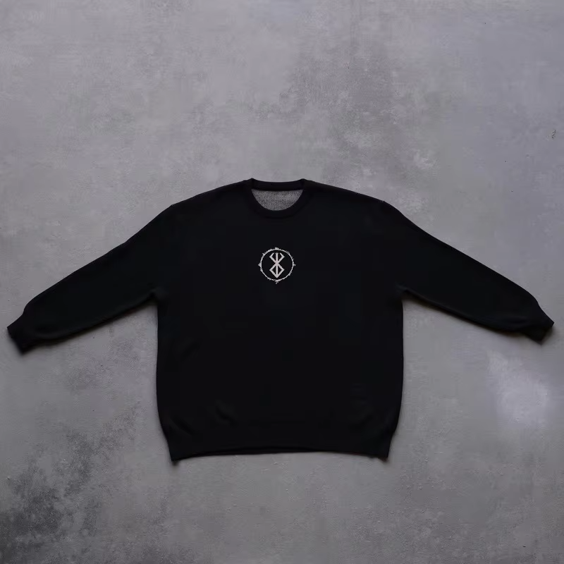 LIMITED Berserk Guts Vintage Knitted Sweatshirt