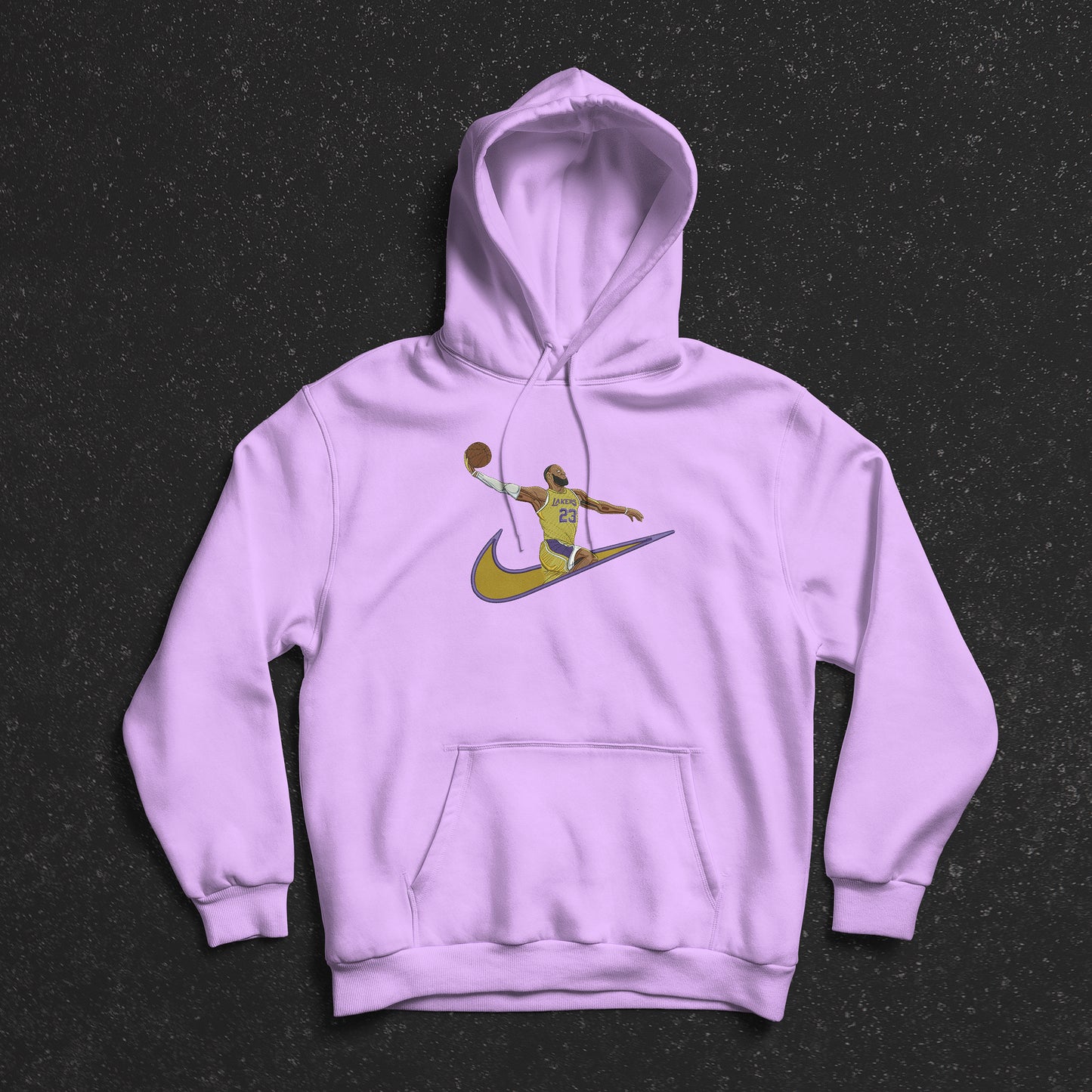 LIMITED King James EMBROIDERED GYM HOODIE