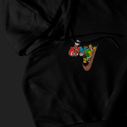 LIMITED Mario Stomp EMBROIDERED GYM HOODIE