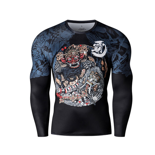 Yakuza Inspired Athletic Compression Shirt