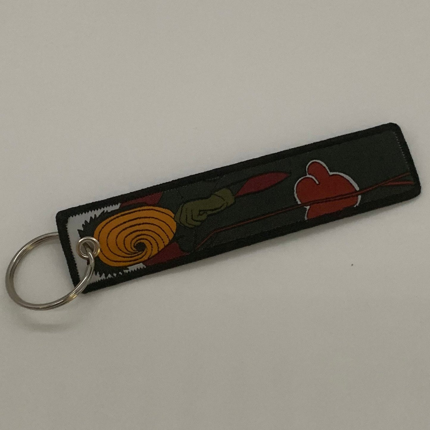 LIMITED Naruto Obito EMBROIDERED KEY CHAIN