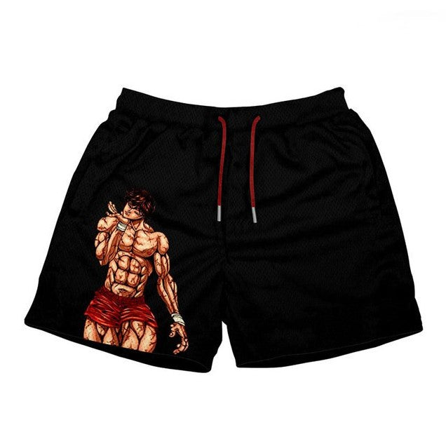 LIMITED BAKI HANMA GYM SHORTS